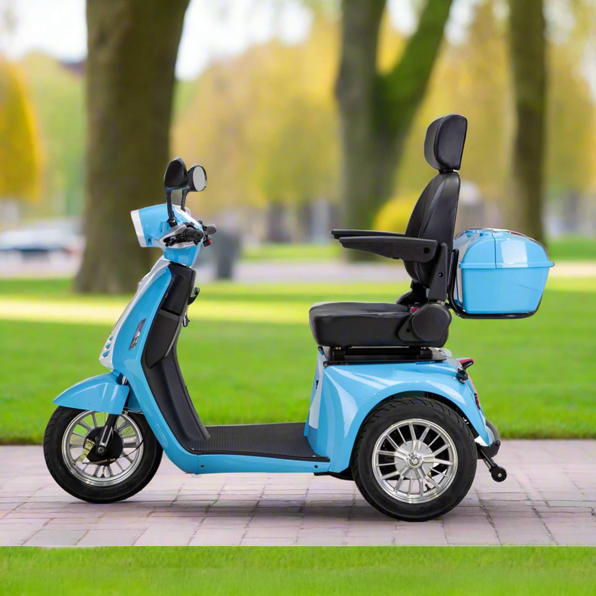Bespoke Elite Premium Electric Mobility Scooter With Electronic Speed Control, 400LBS (SAK29053) - Energize Trek