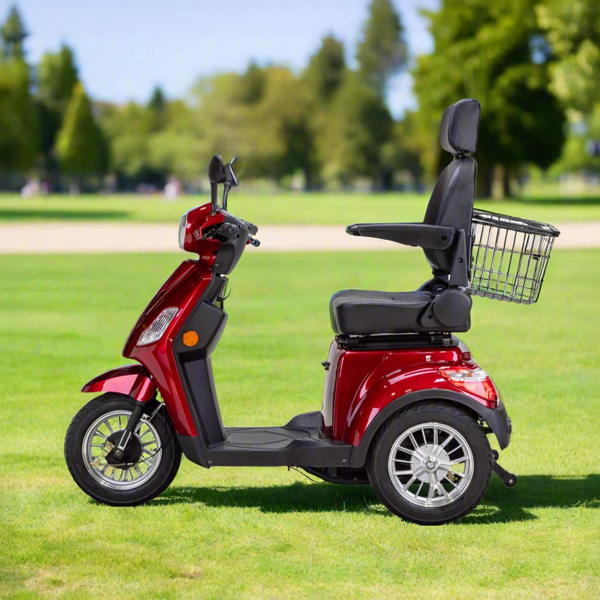 Bespoke Legacy Premium Electric Mobility Scooter With Electronic Speed Control, 400LBS (SAK36952) - Energize Trek