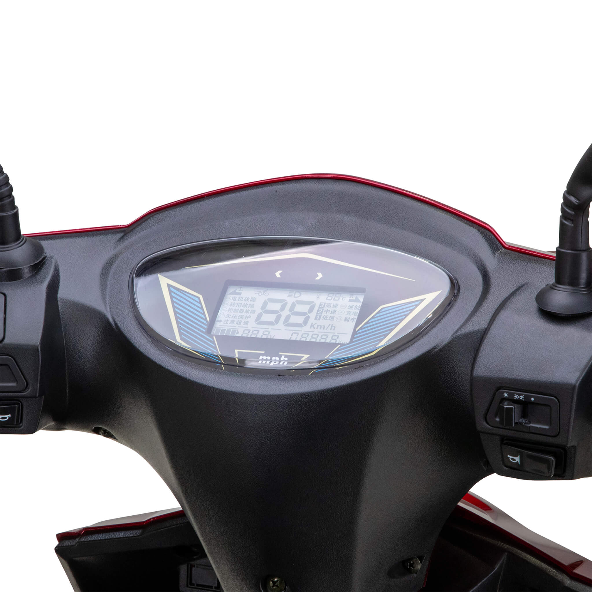 Bespoke Regal Premium Electric Mobility Scooter With Electronic Speed Control, 400LBS (SAK28351) - Energize Trek