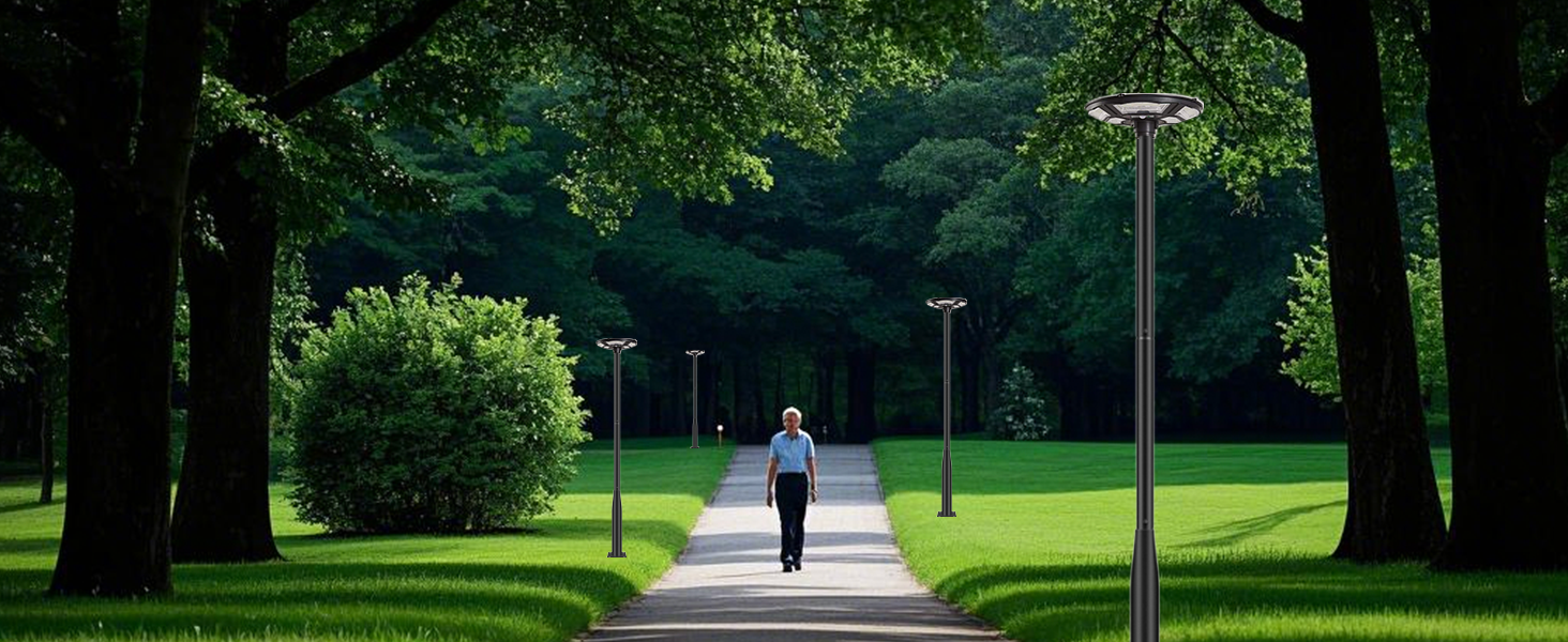 1500W Solar UFO Motion Sensor All in one Solar Garden Street Light With Remote Control - Energize Trek