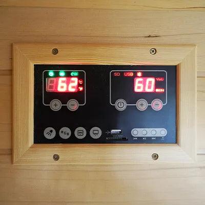 Bliss 2 Sauna – Luxury Wellness Sauna for Two – Cal Sauna – Premium Home Sauna for Couples & Relaxation - Energize Trek