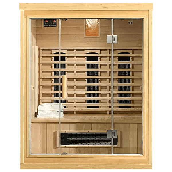 Bliss 3 Sauna – Luxury Wellness Retreat Sauna for Three – Cal Sauna – Premium Home Sauna - Energize Trek
