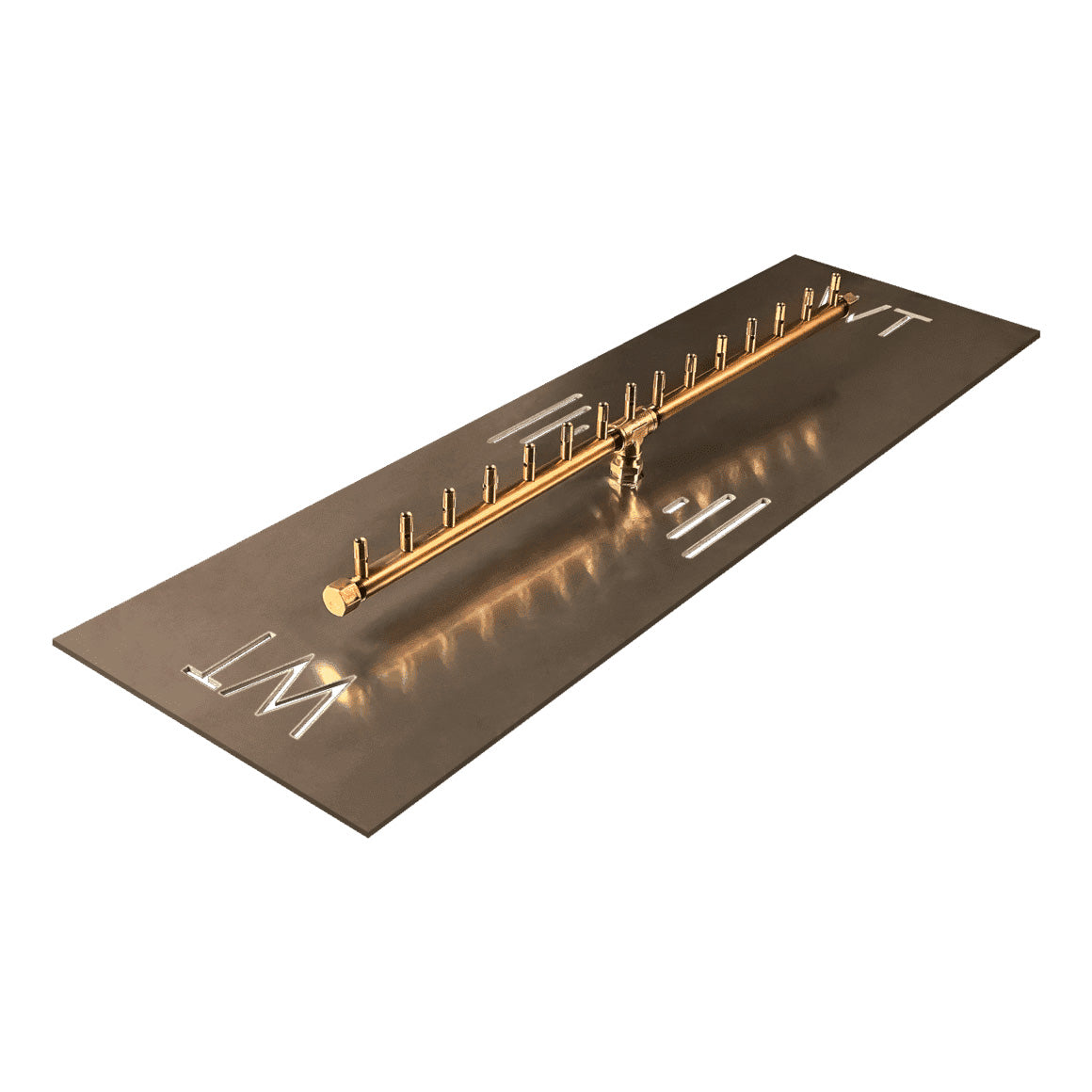 Toplina - Rectangular Concrete Fire Pit Table - Energize Trek