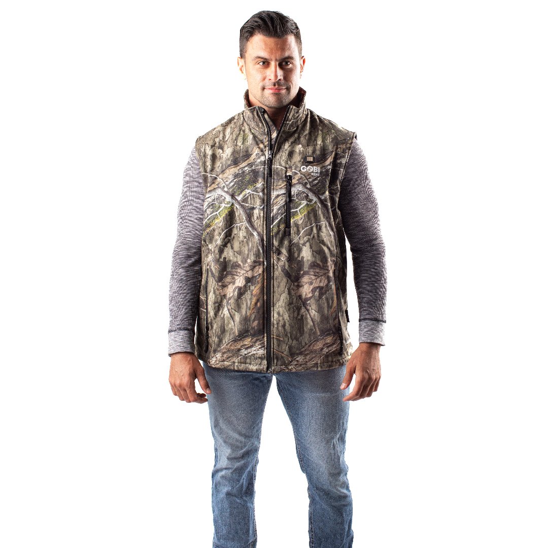 Colorado Men’s Heated Hunting Vest - Available in Mossy Oak® and Real Tree® - Energize Trek