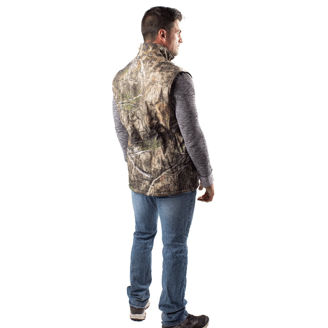 Colorado Men’s Heated Hunting Vest - Available in Mossy Oak® and Real Tree® - Energize Trek