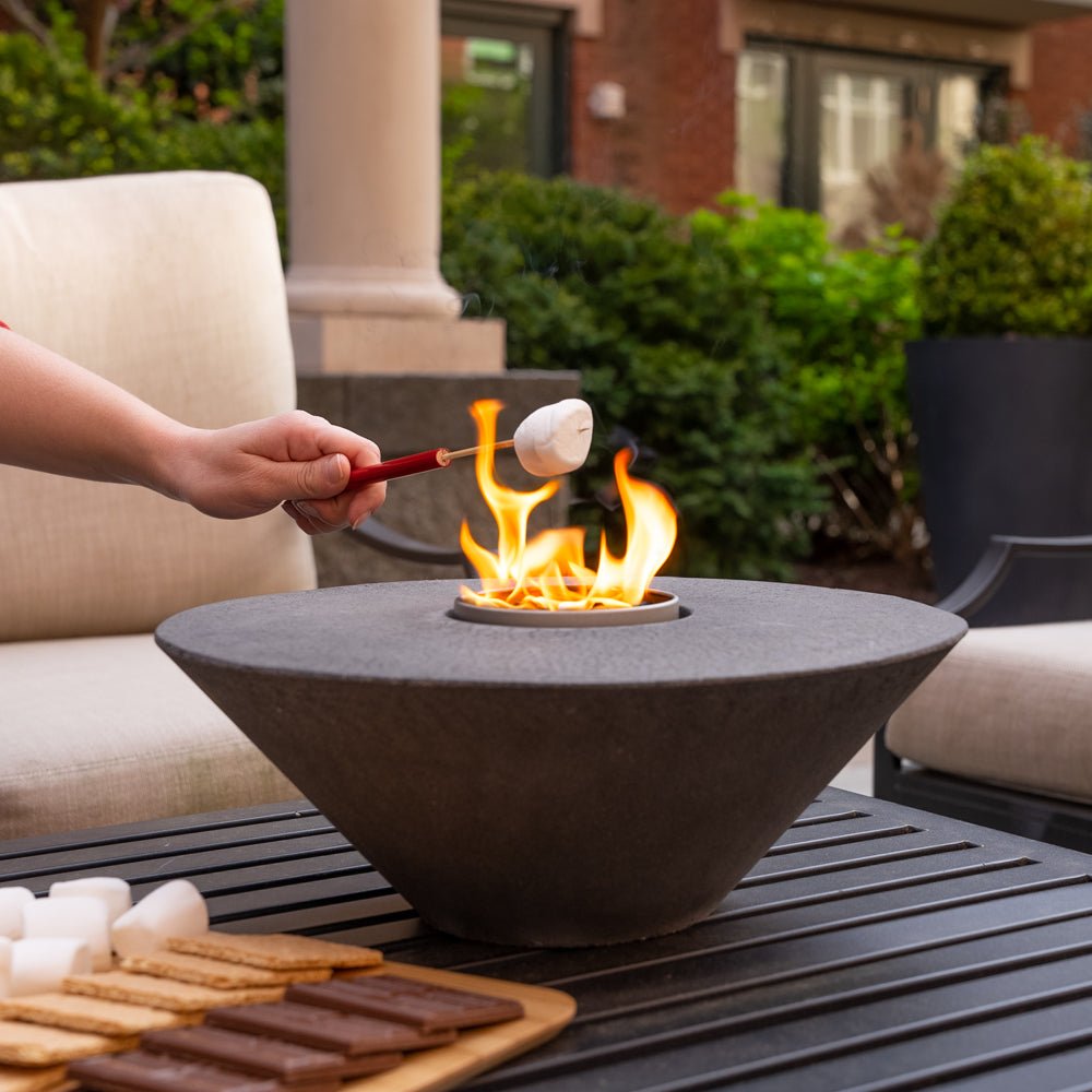 Concrete Cone Fire Pit - Energize Trek