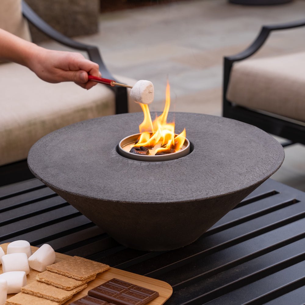 Concrete Cone Fire Pit - Energize Trek