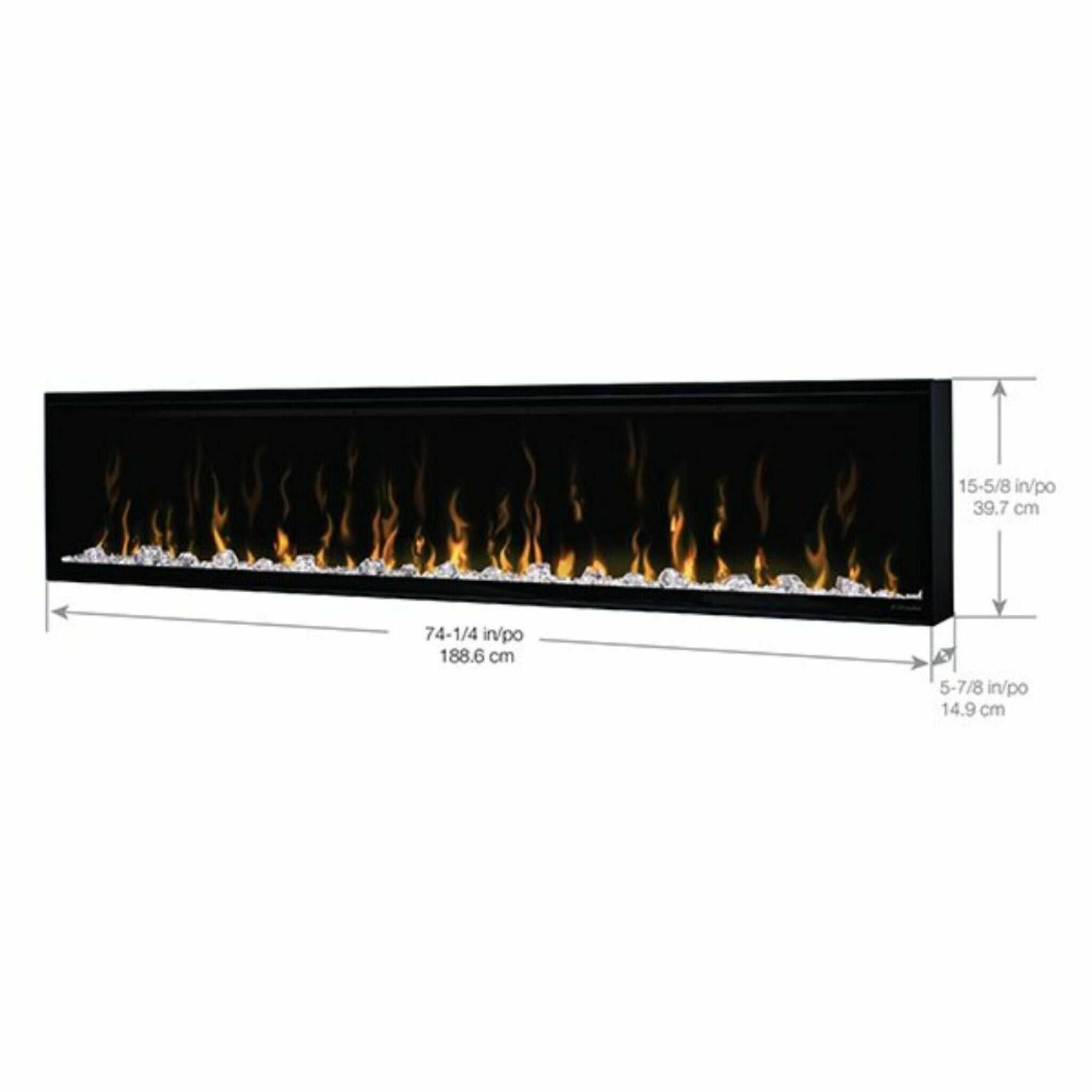 Dimplex IgniteXL Linear Fireplace Electric With Comfort Saver Heating System (SAK82596) - Energize Trek