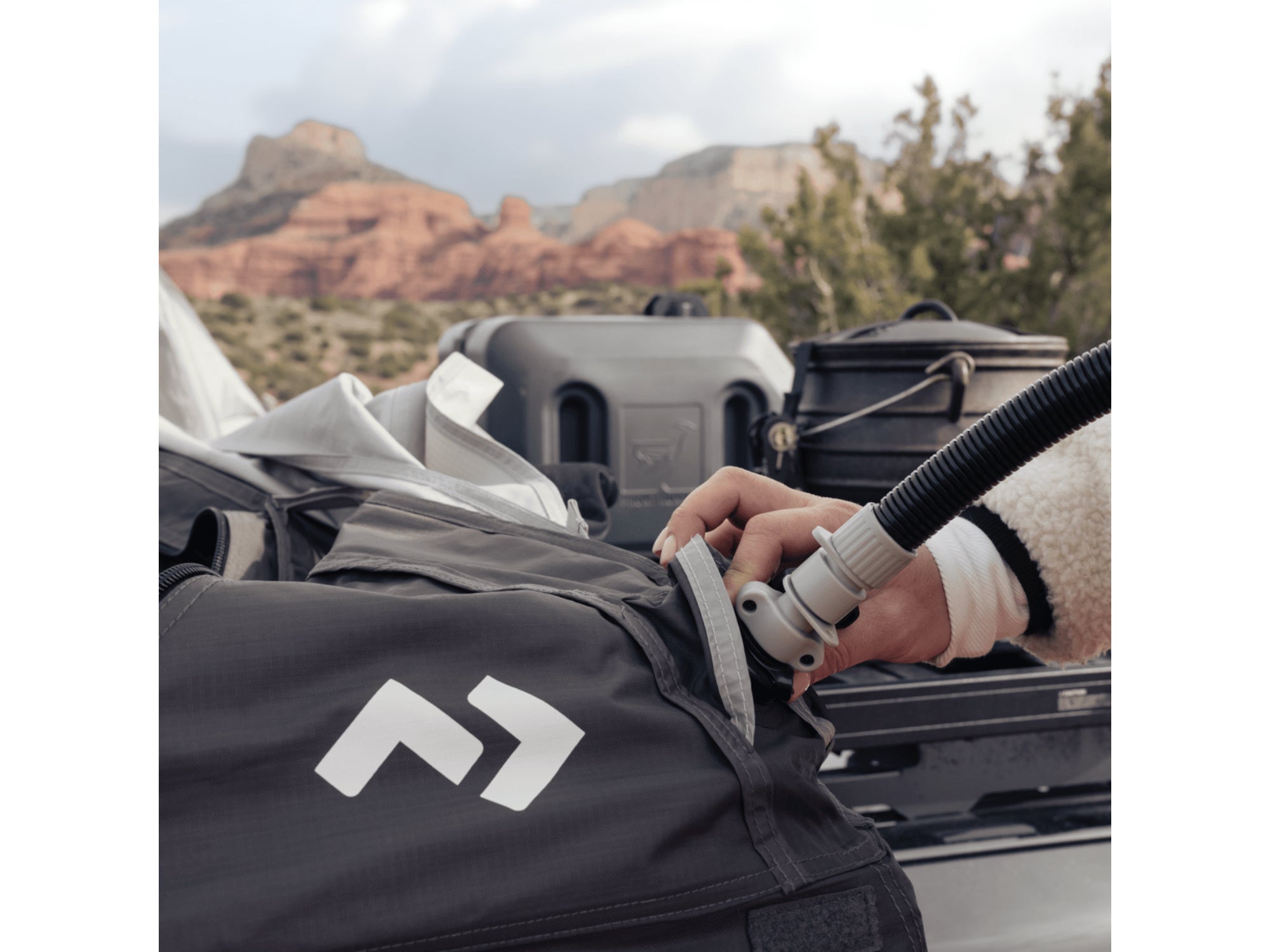 Dometic TRT 140 AIR Inflatable Roof Top Tent - 2 Person - Energize Trek