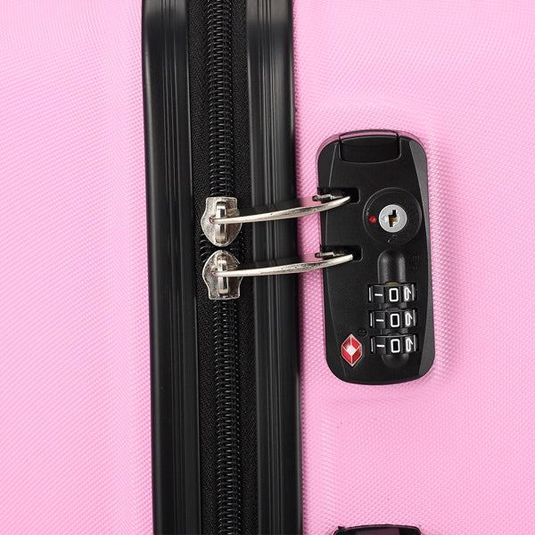 3-in-1 Multifunctional Large Capacity Traveling Storage Suitcase Pink - Energize Trek