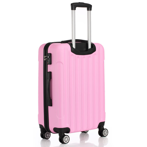 3-in-1 Multifunctional Large Capacity Traveling Storage Suitcase Pink - Energize Trek