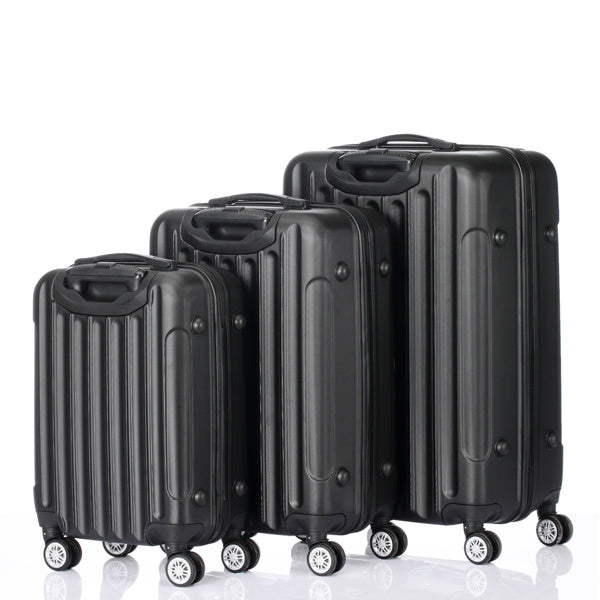 3-in-1 Multifunctional Large Capacity Traveling Storage Suitcase Black - Energize Trek