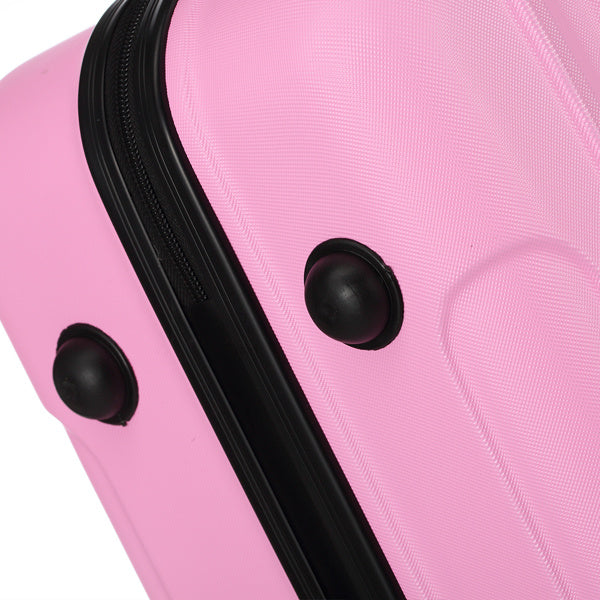 3-in-1 Multifunctional Large Capacity Traveling Storage Suitcase Pink - Energize Trek