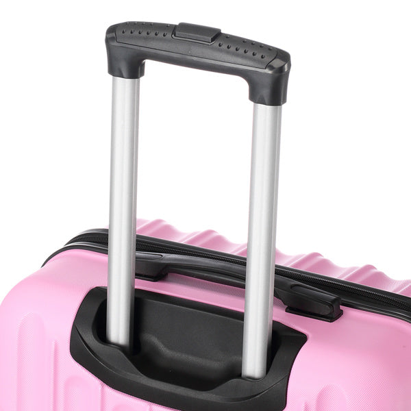 3-in-1 Multifunctional Large Capacity Traveling Storage Suitcase Pink - Energize Trek