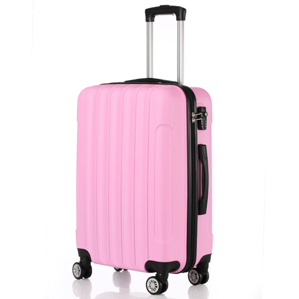 3-in-1 Multifunctional Large Capacity Traveling Storage Suitcase Pink - Energize Trek