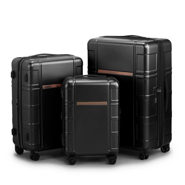 Luggage Expandable Suitcase PC+ABS 3 Piece Set with TSA Lock Spinner - Energize Trek