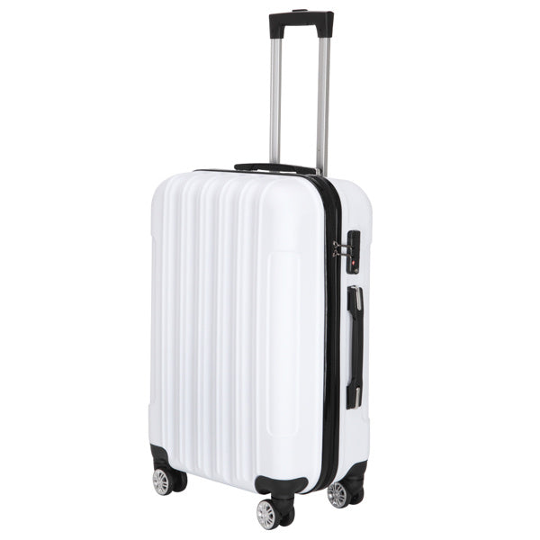 3-in-1 Multifunctional Large Capacity Traveling Storage Suitcase White - Energize Trek