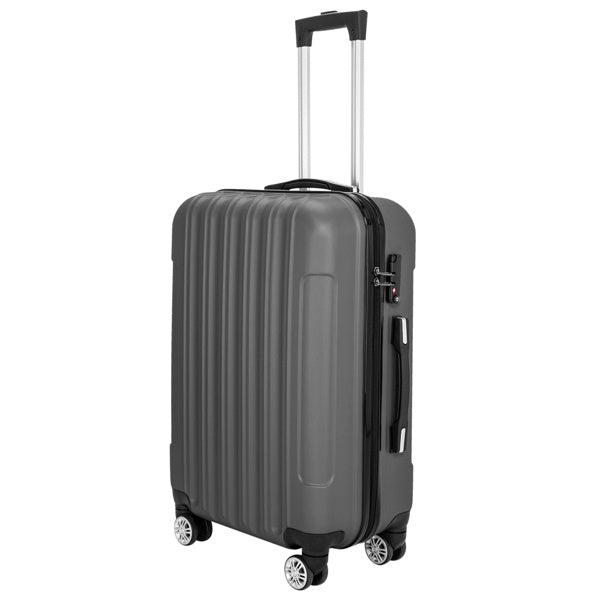 3-in-1 Multifunctional Large Capacity Traveling Storage Suitcase Luggage Set Dark Gray - Energize Trek