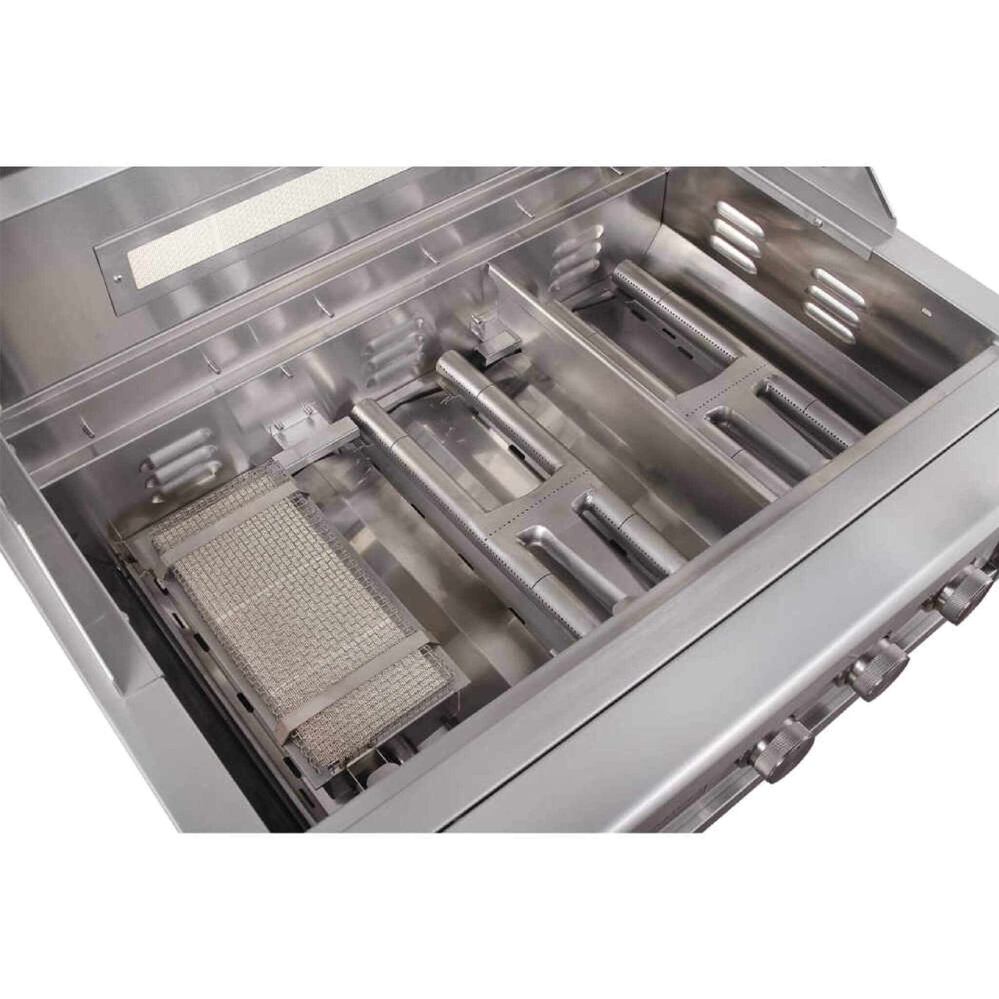 Edgestar 60K BTU 30" Natural Gas Built-In Grill With Lighted Grill Area And Double Access Doors (SAK82568) - Energize Trek