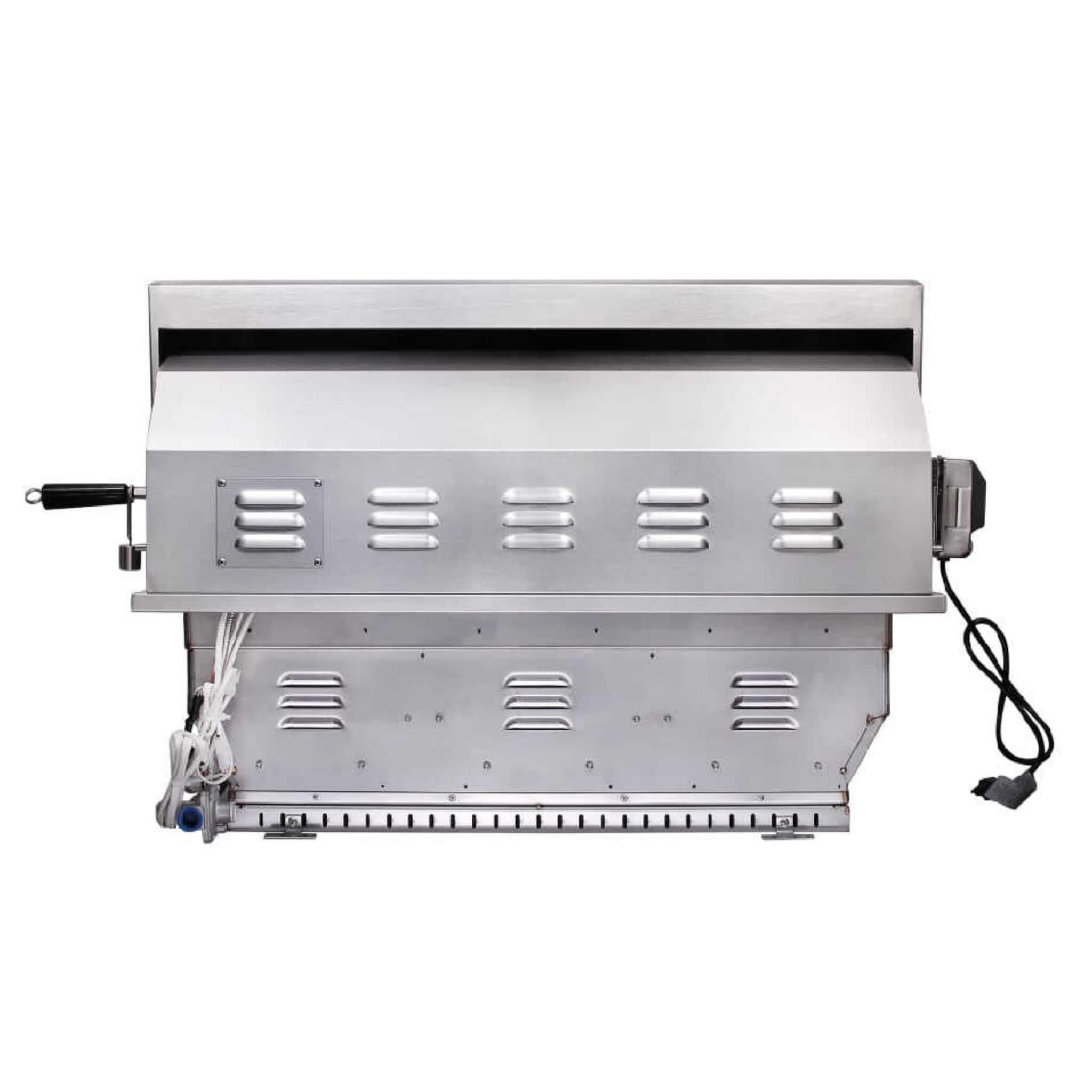 Edgestar 60K BTU Natural Gas Outdoor Built-In Grill W/ Rotisserie And LED Lighting, 30" (SAK52871) - Energize Trek