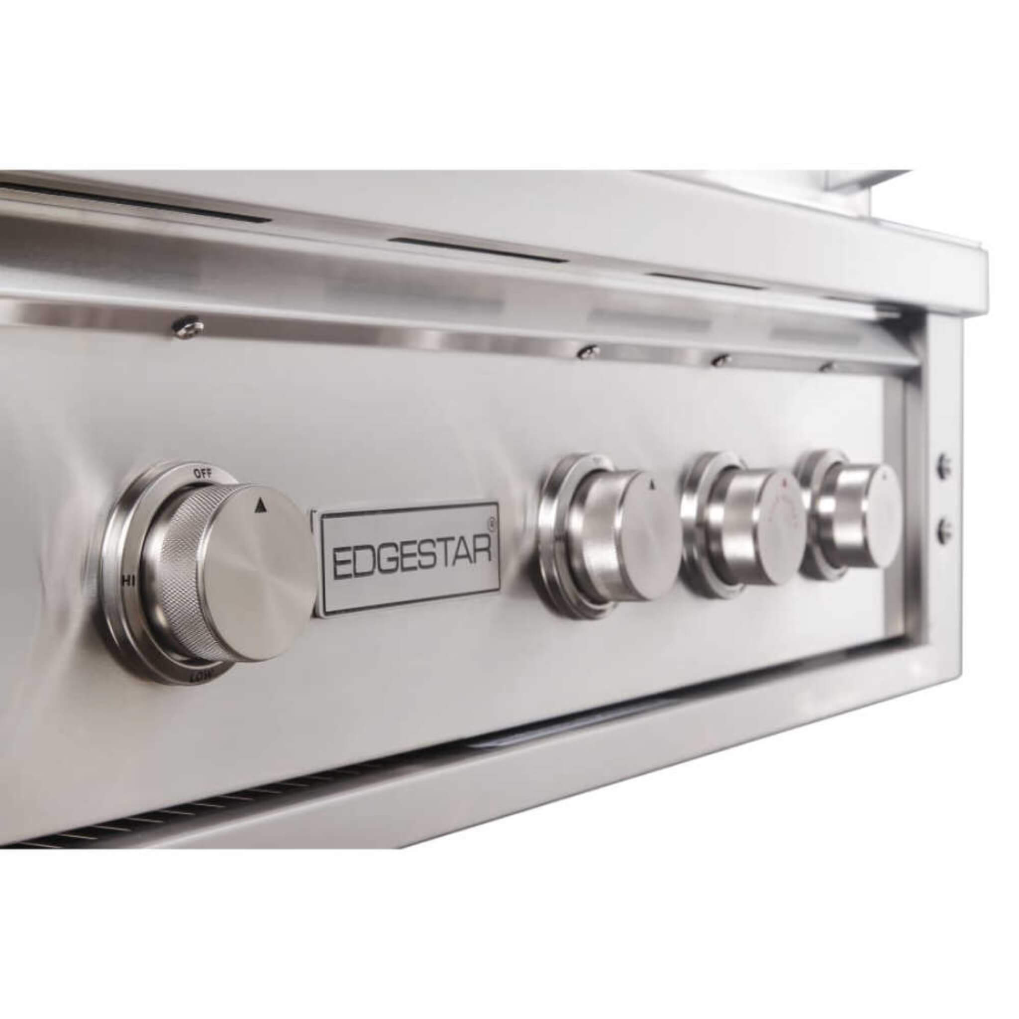 Edgestar 60K BTU Natural Gas Outdoor Built-In Grill W/ Rotisserie And LED Lighting, 30" (SAK52871) - Energize Trek