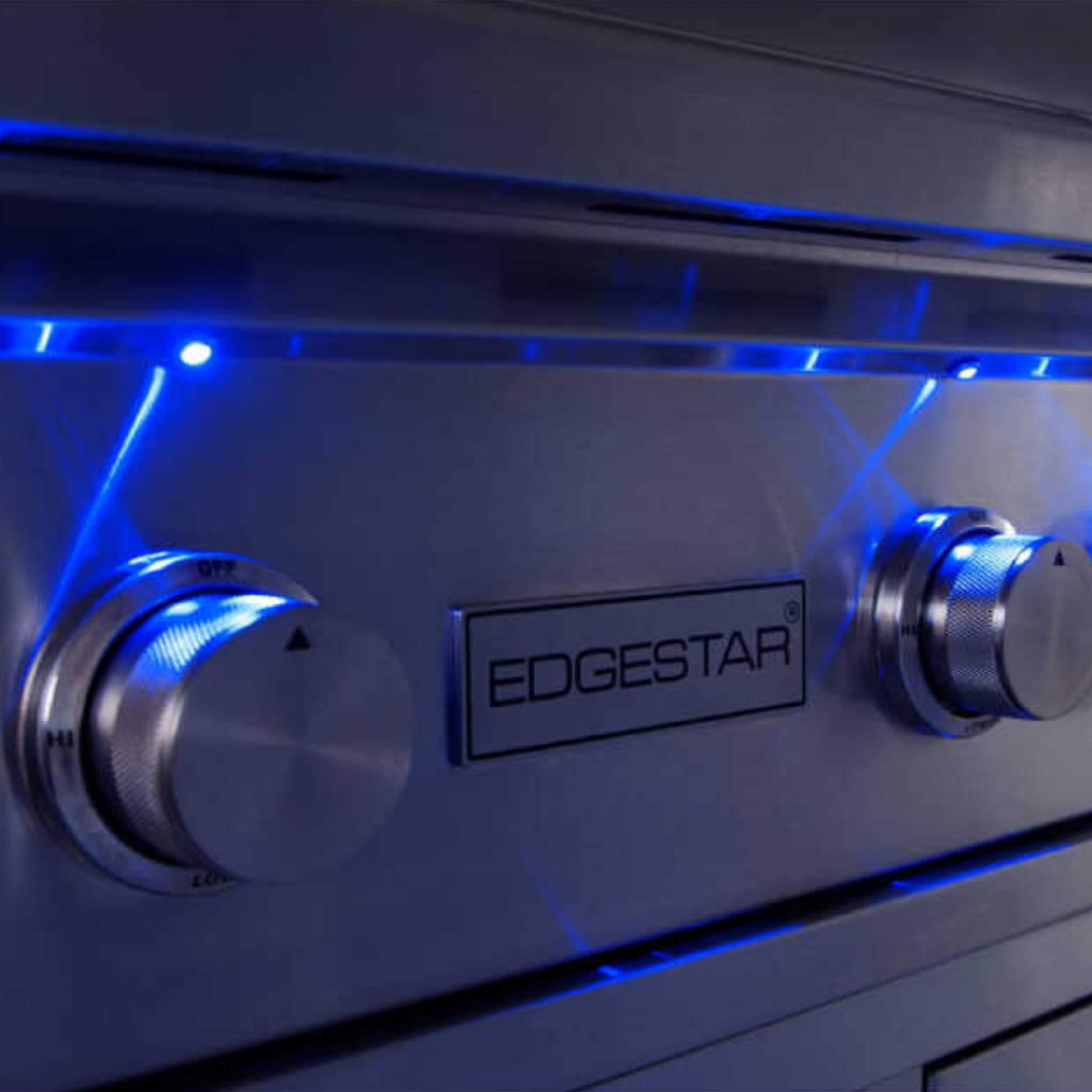 Edgestar 60K BTU Natural Gas Outdoor Built-In Grill W/ Rotisserie And LED Lighting, 30" (SAK52871) - Energize Trek
