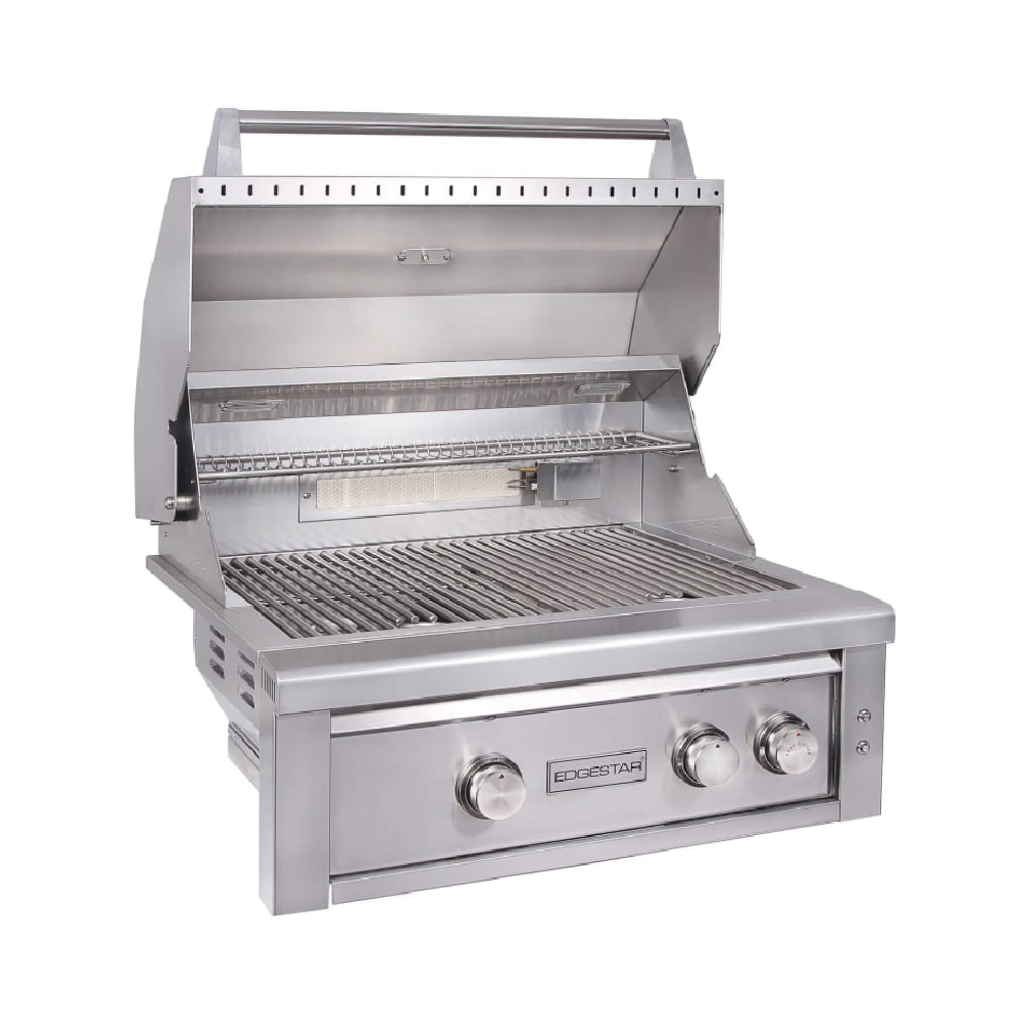 Edgestar 60K BTU Natural Gas Outdoor Built-In Grill W/ Rotisserie And LED Lighting, 30" (SAK52871) - Energize Trek
