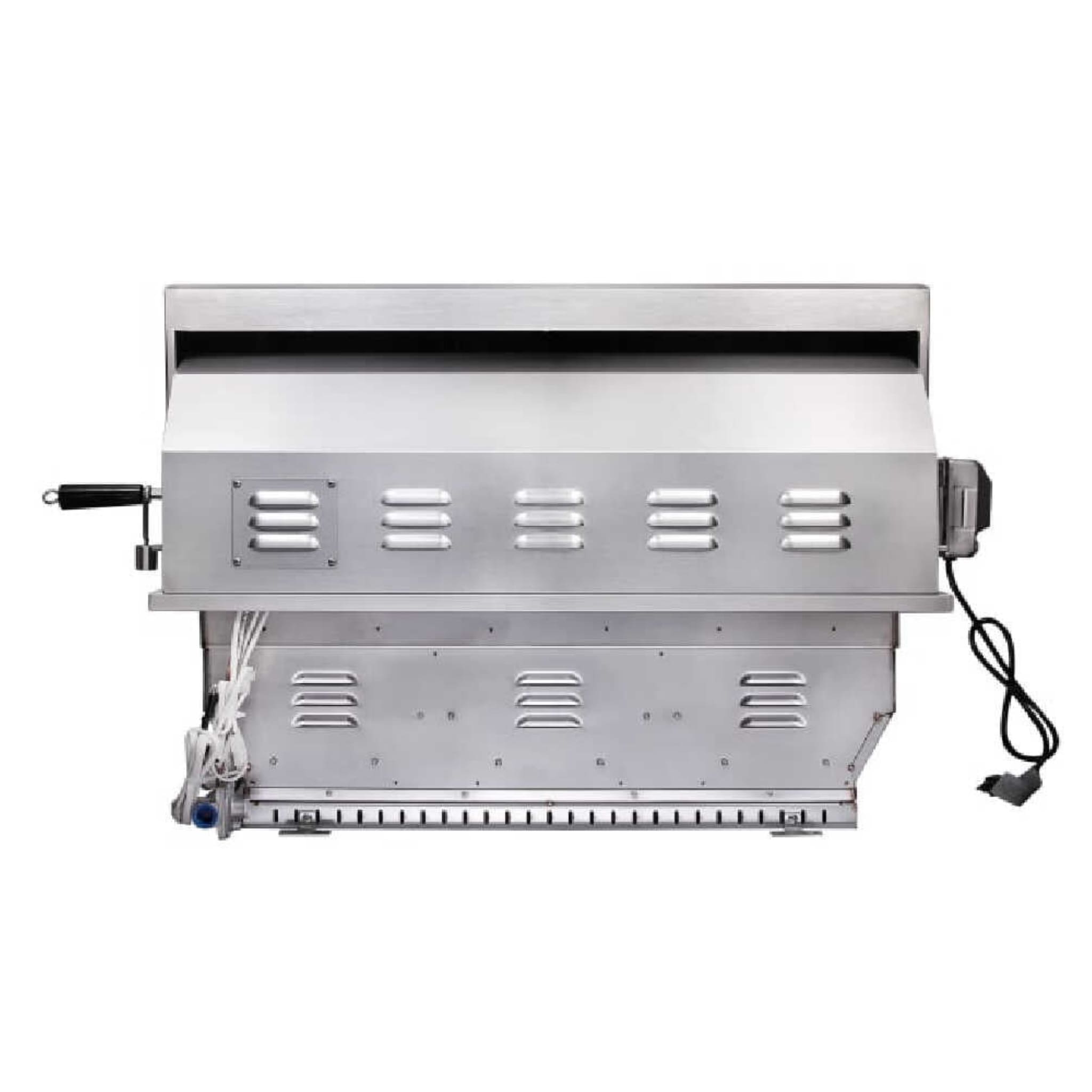 Edgestar 89K BTU 36" Natural Gas Freestanding Grill Cart With Lighting Knobs & Rotisserie (SAK12573) - Energize Trek