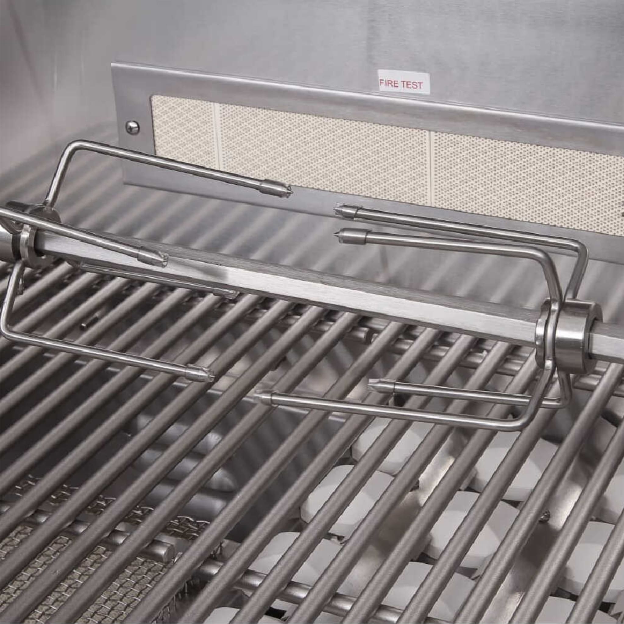 Edgestar 89K BTU 36" Natural Gas Freestanding Grill Cart With Lighting Knobs & Rotisserie (SAK12573) - Energize Trek