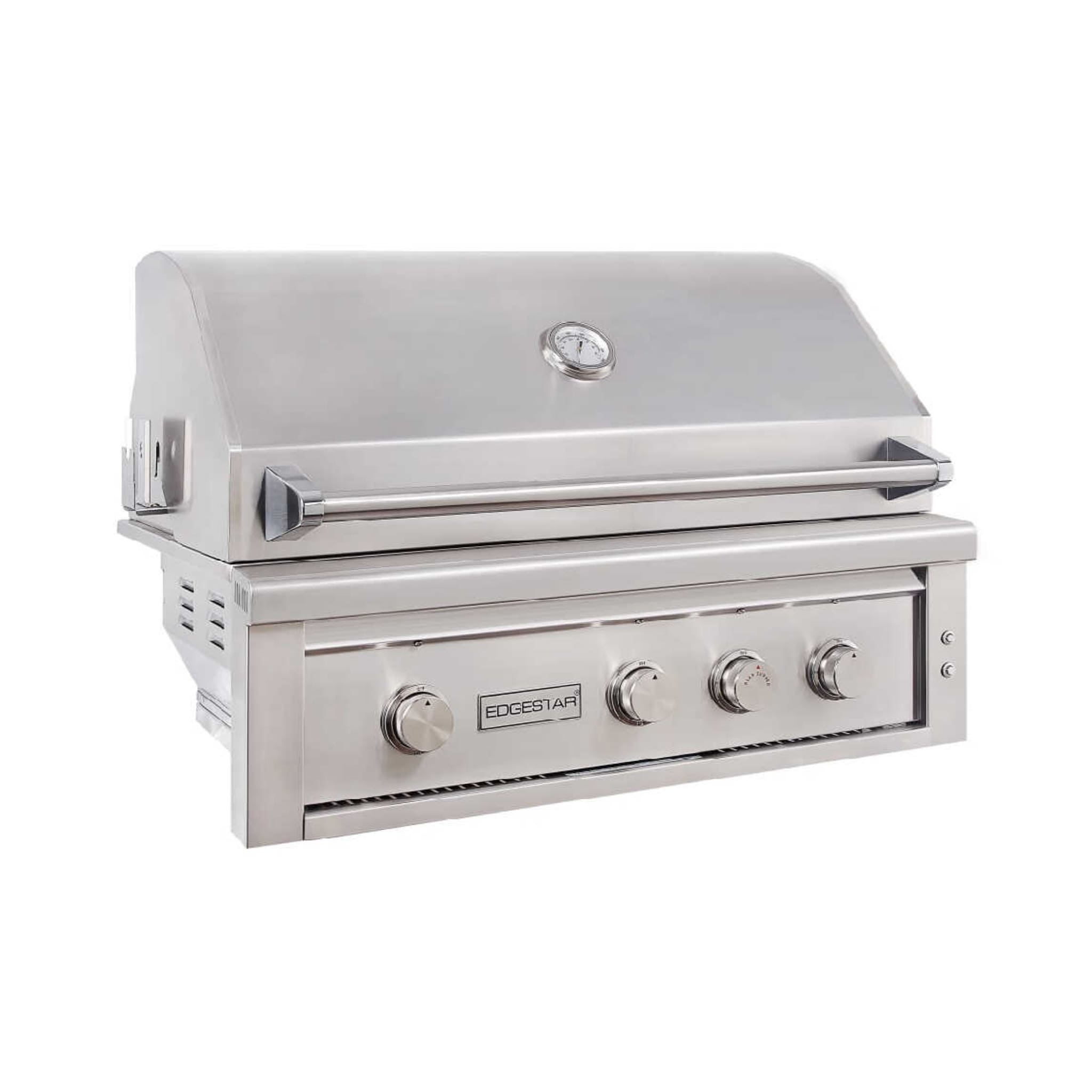 Edgestar 89K BTU 36" Wide Natural Gas Built In Grill With Insulated Jacket And Double Access Doors (SAK31258) - Energize Trek