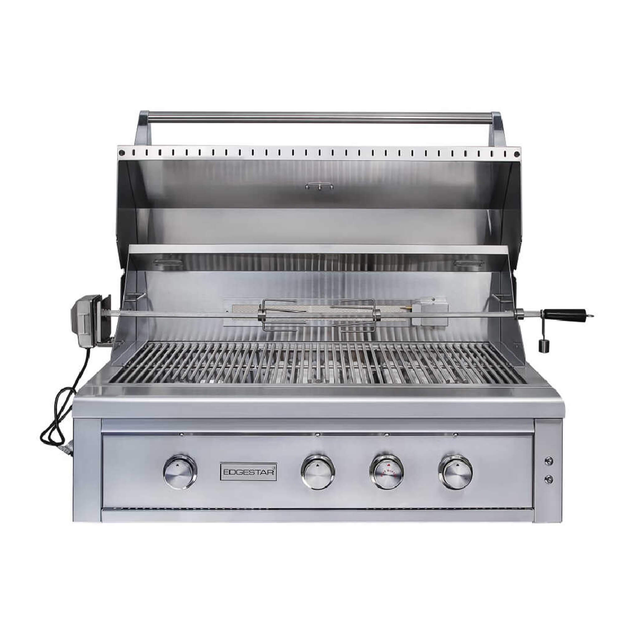 Edgestar 89K BTU Built-In Grill With Rotisserie And LED Lighting, 42" (SAK17368) - Energize Trek