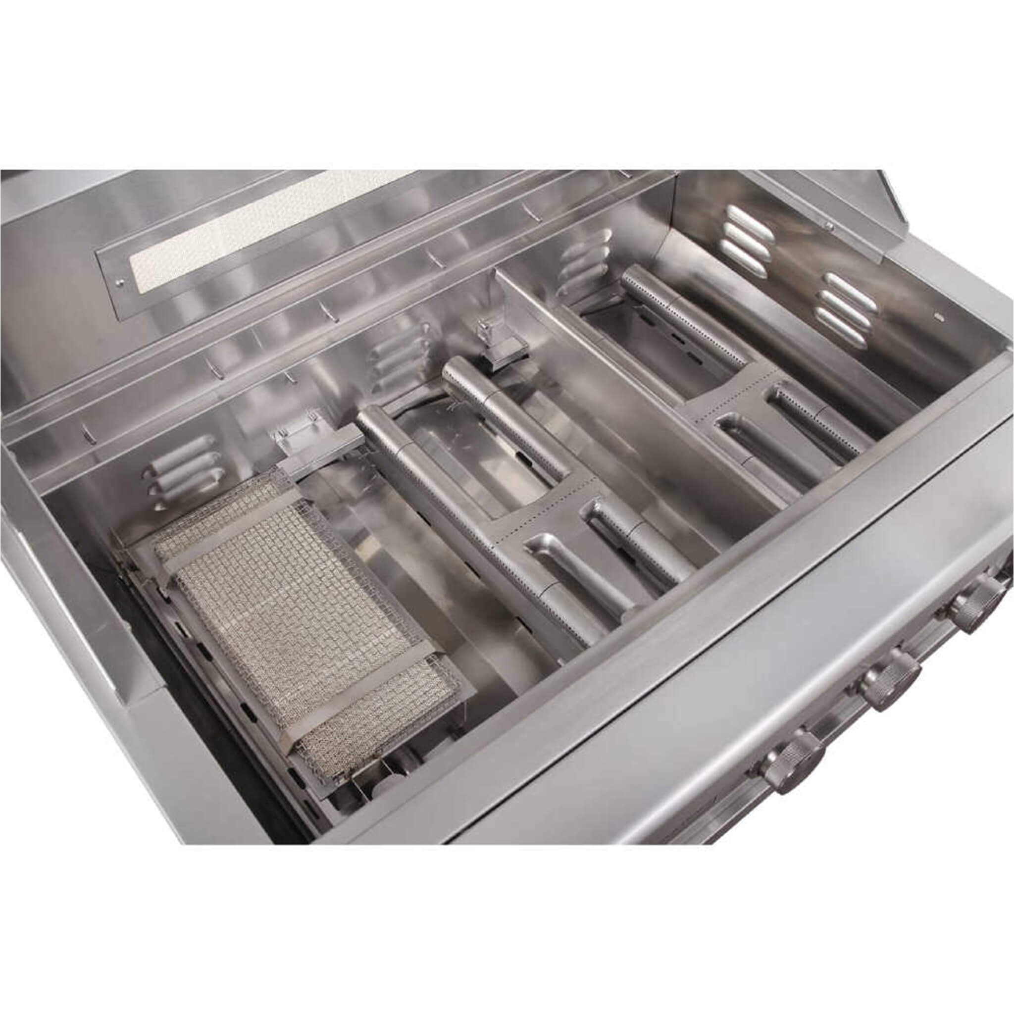 Edgestar 89K BTU Built-In Grill With Rotisserie And LED Lighting, 42" (SAK17368) - Energize Trek