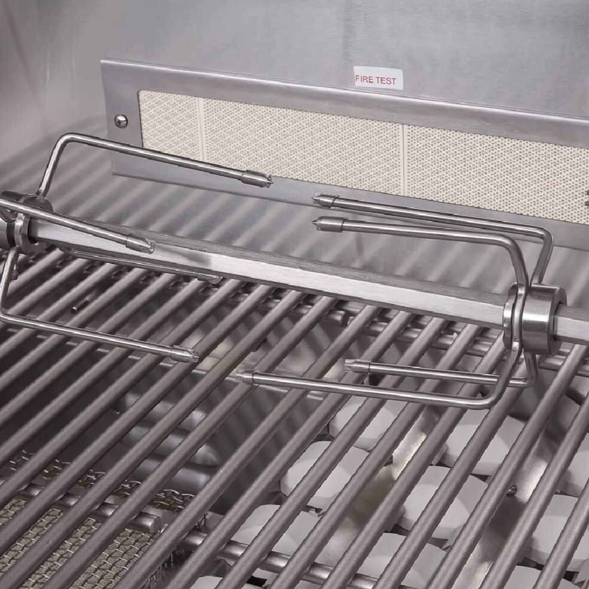 Edgestar 89K BTU Built-In Grill With Rotisserie And LED Lighting, 42" (SAK17368) - Energize Trek