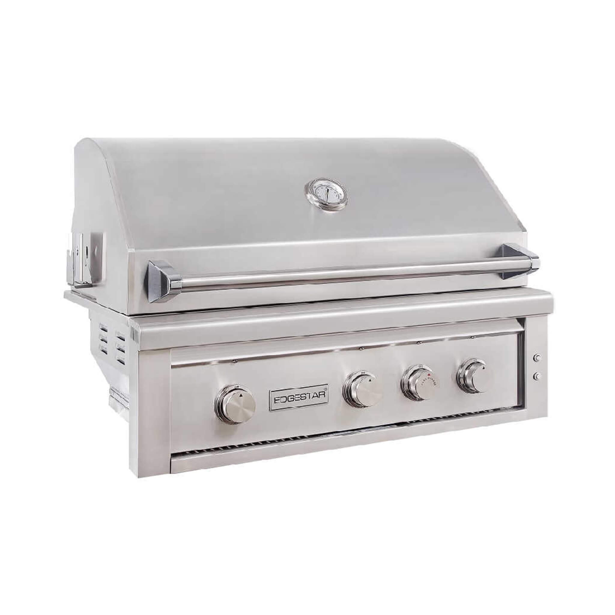 Edgestar 89K BTU Built-In Grill With Rotisserie And LED Lighting, 36" (SAK49230) - Energize Trek