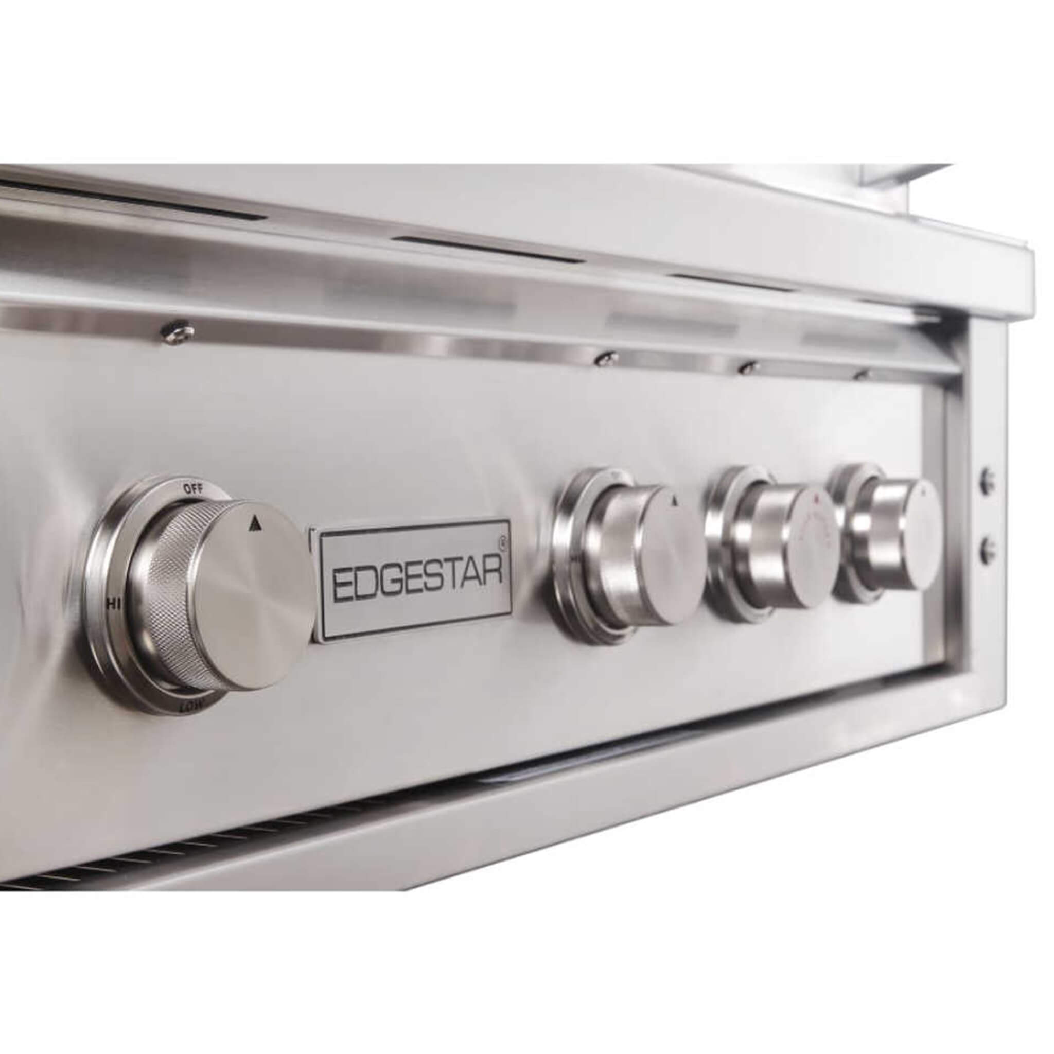 Edgestar 89K BTU Built-In Grill With Rotisserie And LED Lighting, 36" (SAK49230) - Energize Trek