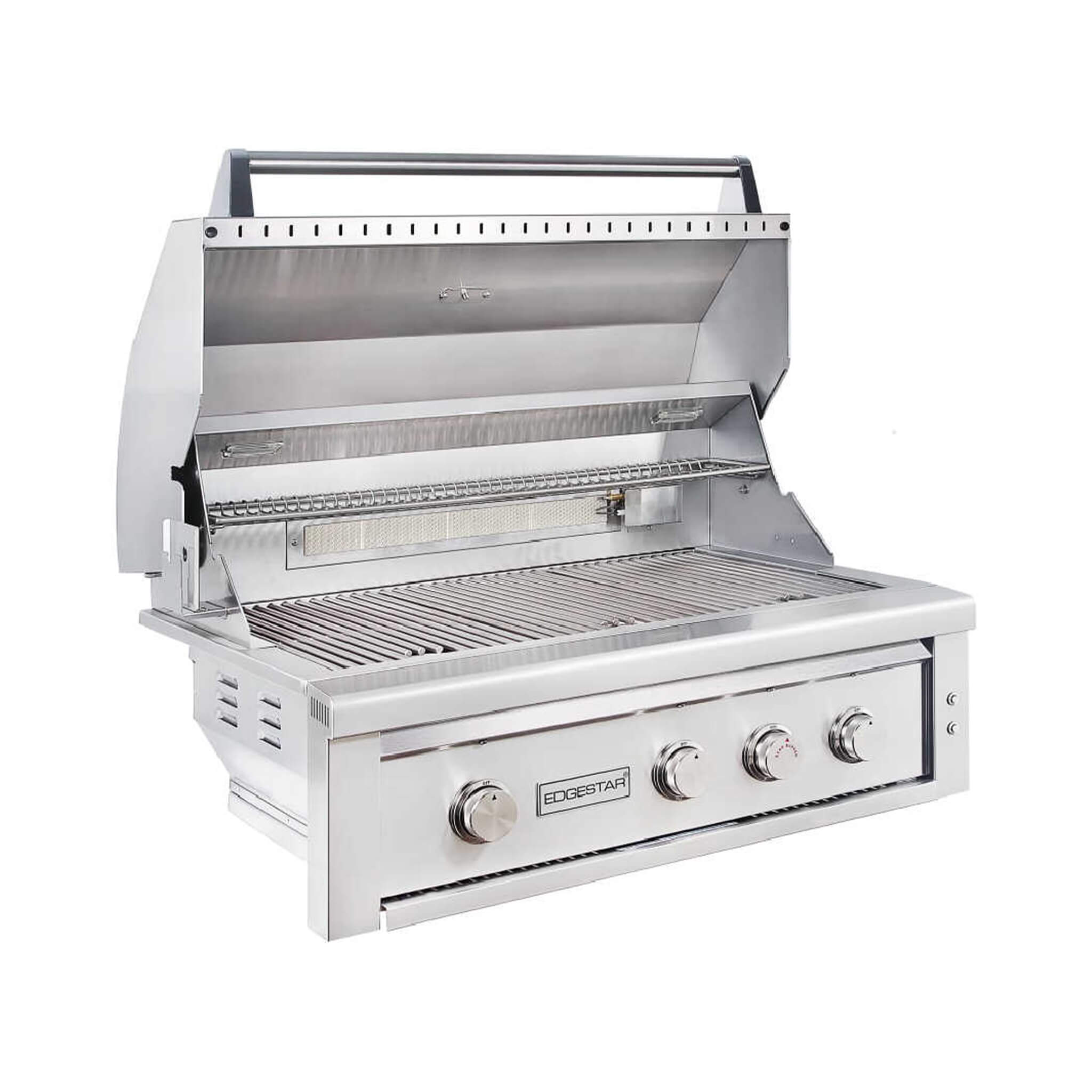 Edgestar 89K BTU Built-In Grill With Rotisserie And LED Lighting, 36" (SAK49230) - Energize Trek
