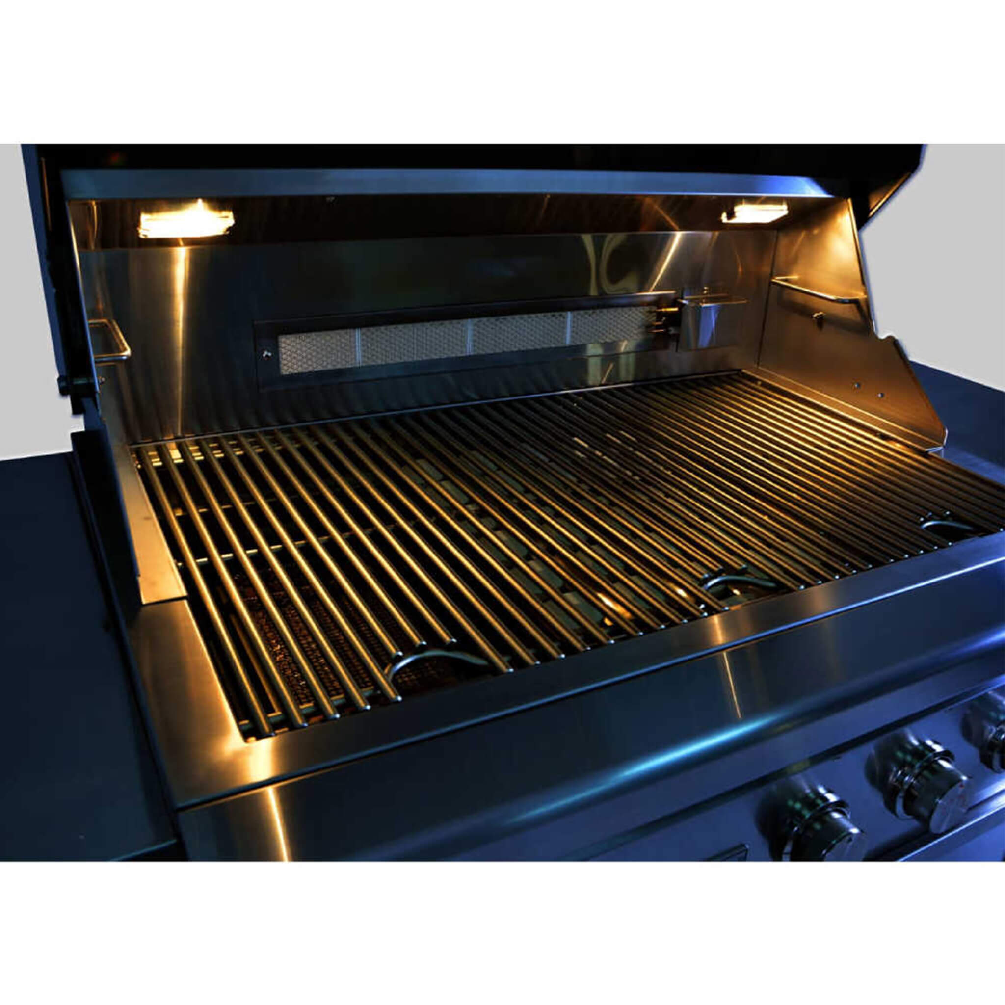 Edgestar 89K BTU Built-In Grill With Rotisserie And LED Lighting, 36" (SAK49230) - Energize Trek