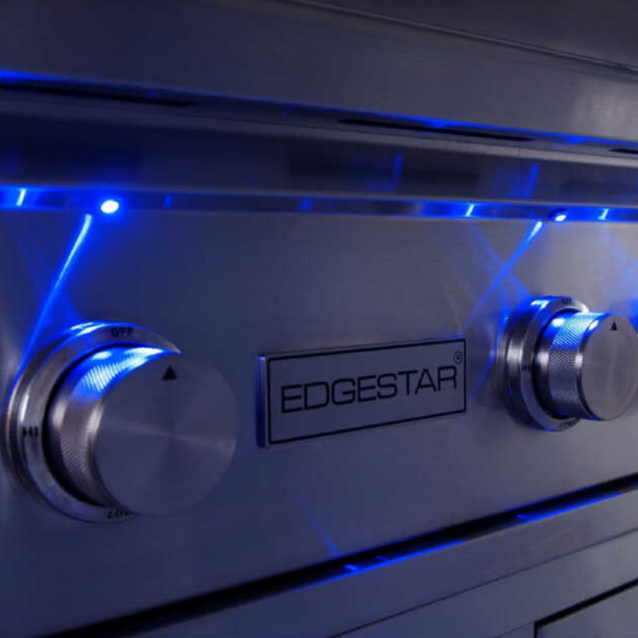 Edgestar 89K BTU 42" Built-In Natural Gas Grill With Insulated Jacket And Double Access Doors Insulated Jacket (SAK94627) - Energize Trek