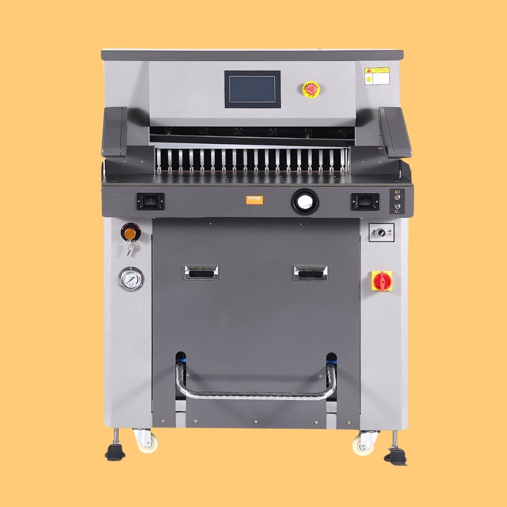 Electric Heavy Duty Hydraulic Paper Cutter Machine With Touchscreen, 26 Inch (SAK92518) - Energize Trek