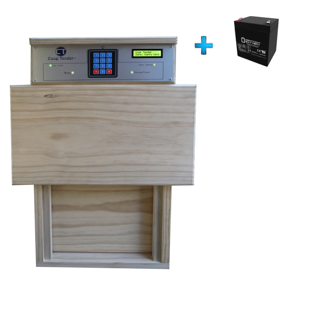 Automatic Door For Chicken Coop With Battery Backup - Energize Trek