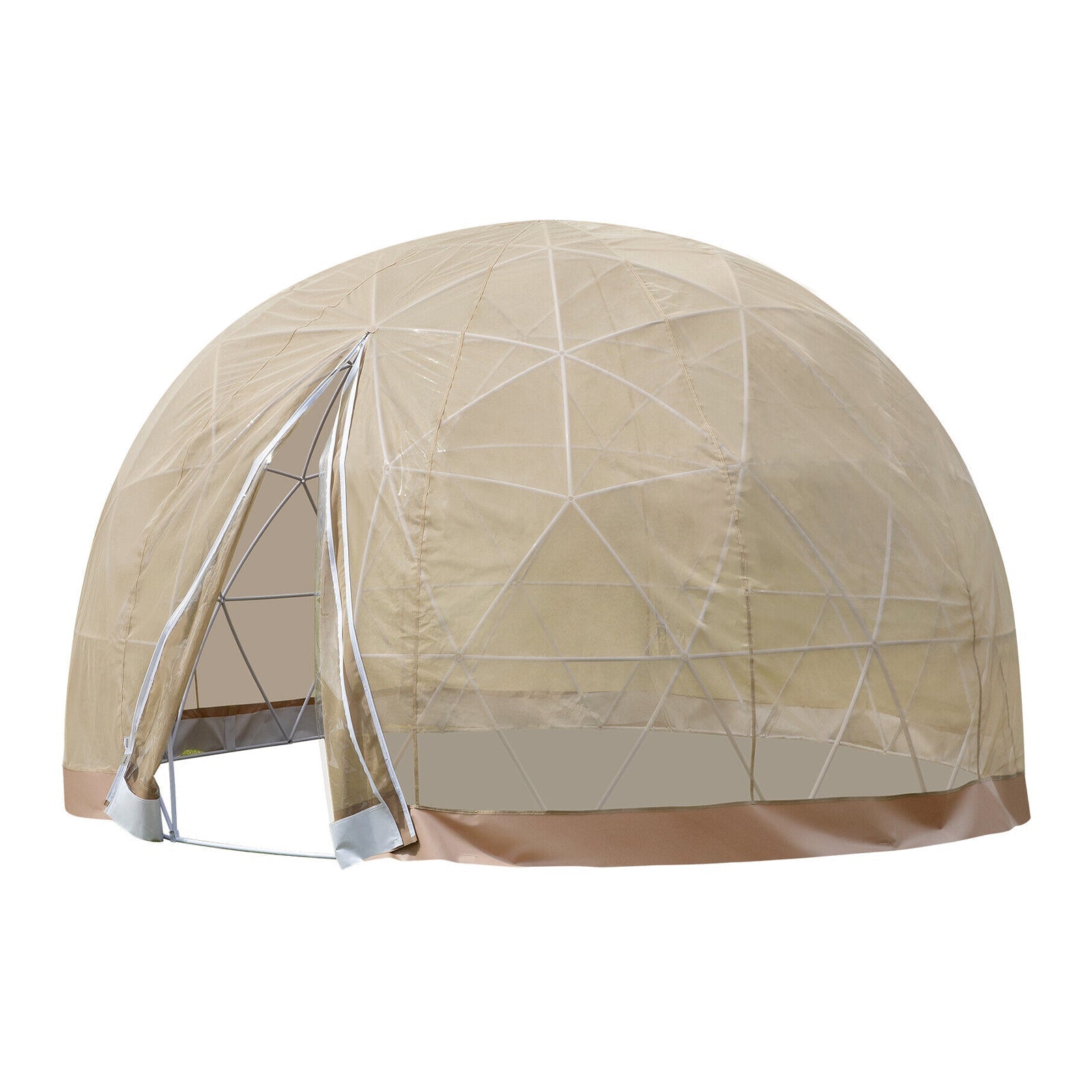 Extra Large 10 Person Outdoor Igloo Garden Greenhouse Dome Tent, 12FT (94316275) - Energize Trek