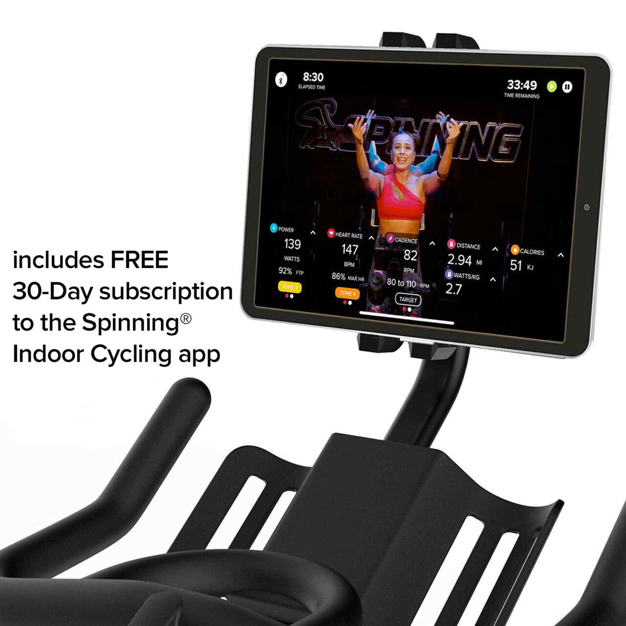 A3 Connected Spinner® Bike - Energize Trek