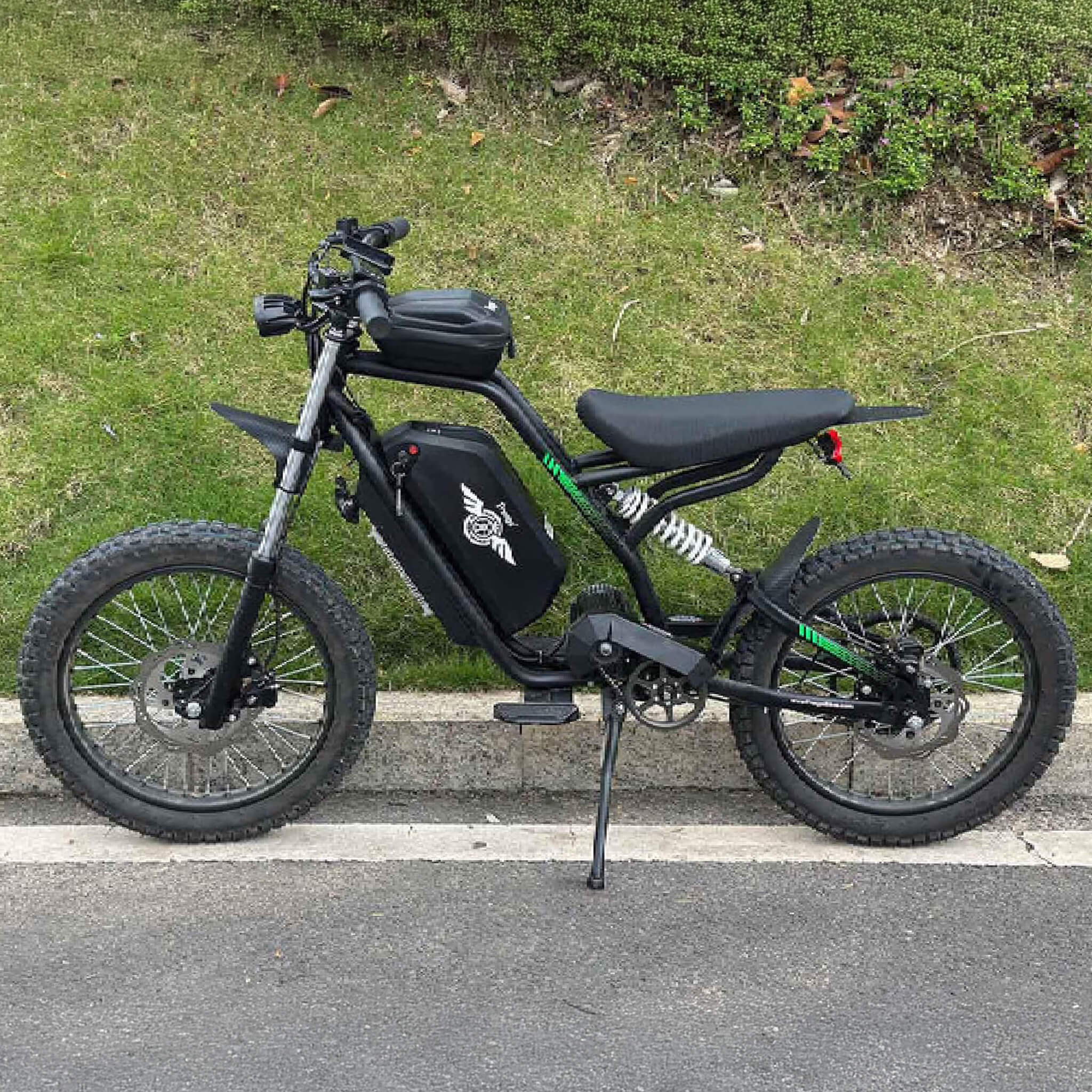 Freego Nova 3 Mid-Drive All-Terrain Electric Motorcycle, 3000W (SAK19582) - Energize Trek