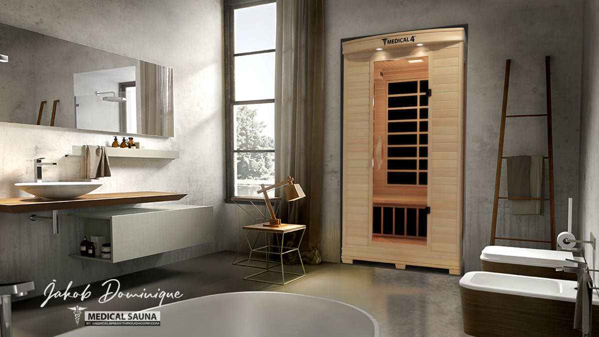 2 Person Home Full Spectrum Infrared Sauna | Medical 4™ - Energize Trek