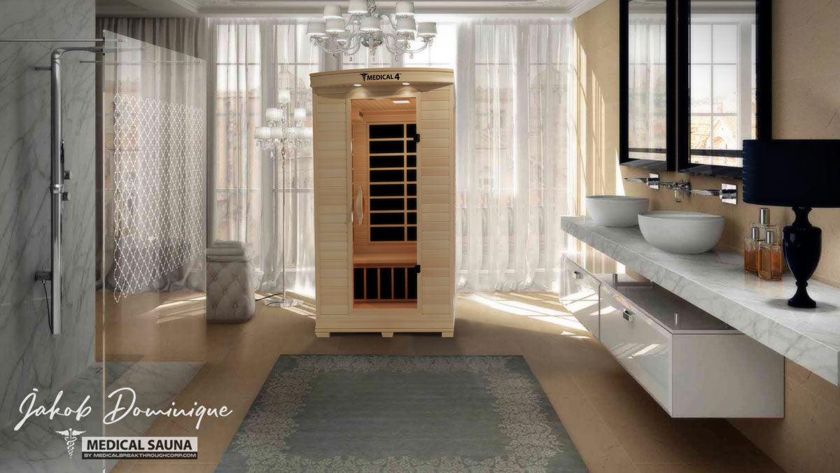 2 Person Home Full Spectrum Infrared Sauna | Medical 4™ - Energize Trek