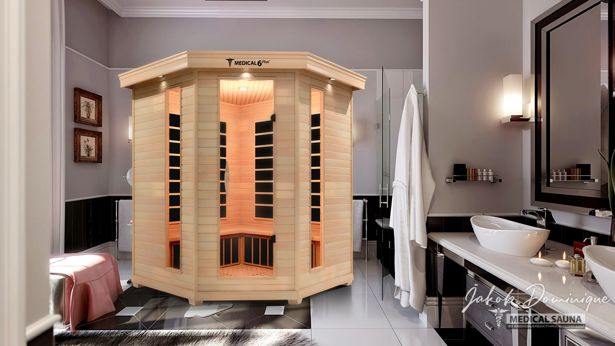 6 Person Indoor Infrared Full Spectrum Sauna | Medical 6 Plus™ - Energize Trek