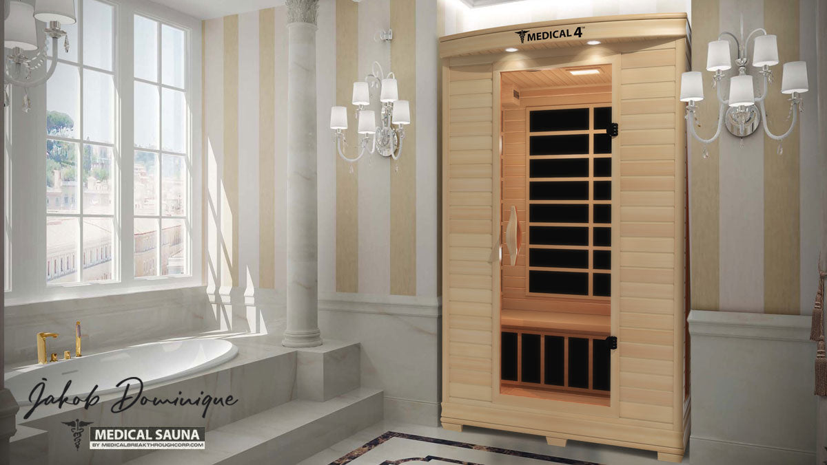 2 Person Home Full Spectrum Infrared Sauna | Medical 4™ - Energize Trek