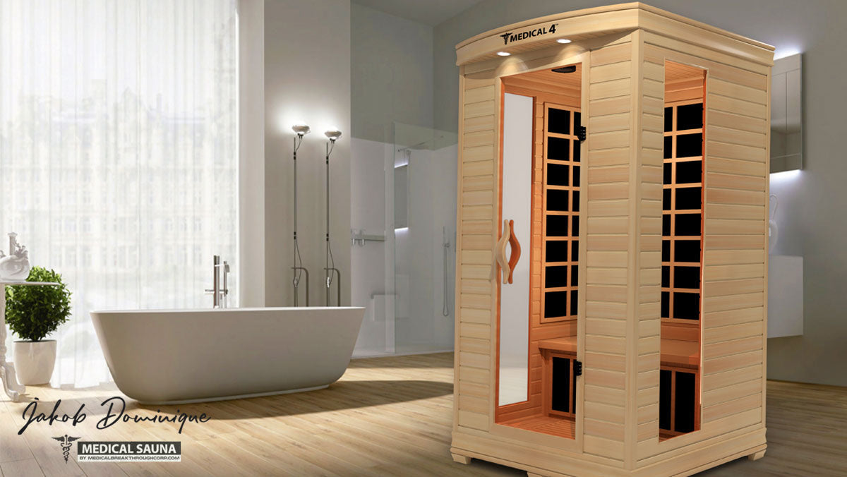 2 Person Home Full Spectrum Infrared Sauna | Medical 4™ - Energize Trek