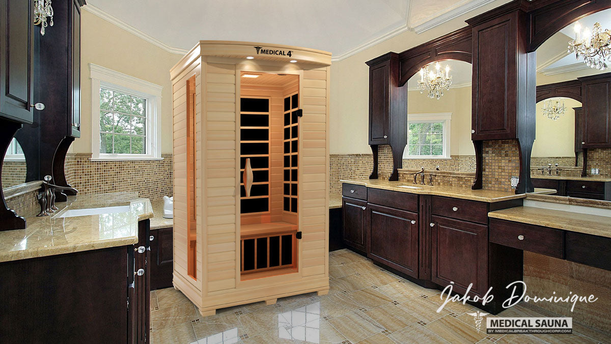 2 Person Home Full Spectrum Infrared Sauna | Medical 4™ - Energize Trek