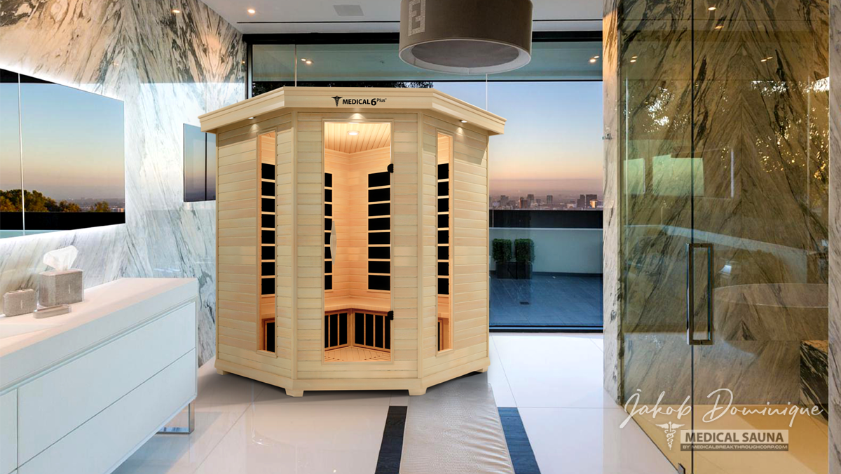 6 Person Indoor Infrared Full Spectrum Sauna | Medical 6 Plus™ - Energize Trek